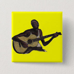 Der Blaue singt die Blues Button