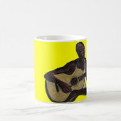 Der Blaue singt die Blues Kaffeetasse (Mittel)