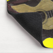 Der Blaue singt die Blues Mousepad (Ecke)