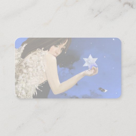 Der blaue Star Visitenkarte (Rückseite)