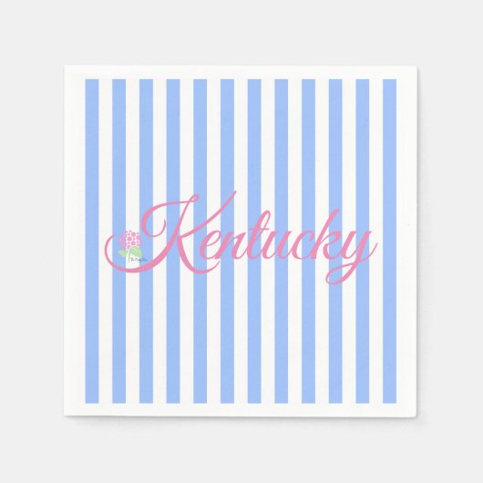 Der blaue Streifen von Kentucky Napkin Serviette (Vorderseite)