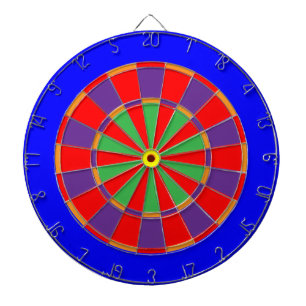 Der blaue Teufel Dartscheibe