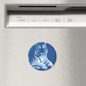 Der blaue Tiger Magnet (In Situ (Geschirrspüler))