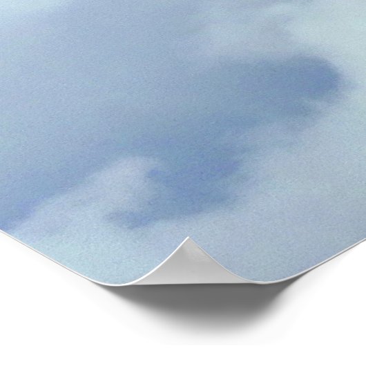 Der blaue Traum Poster (Ecke)