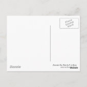 Der blaue Traum Postkarte (Rückseite)