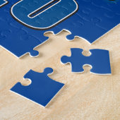Der blaue Trump 2020 Puzzle (Seite)
