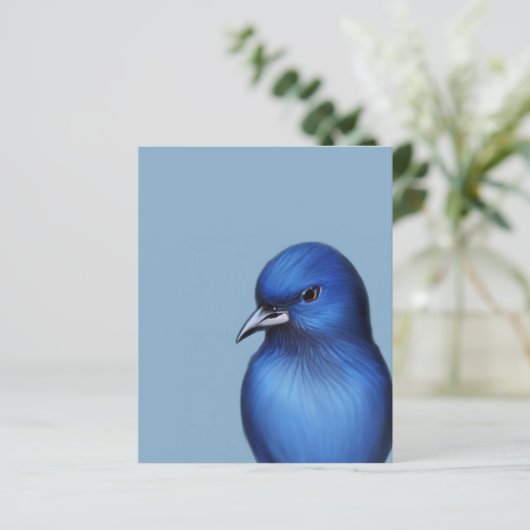 Der blaue Vogel (Stehend Vorderseite)