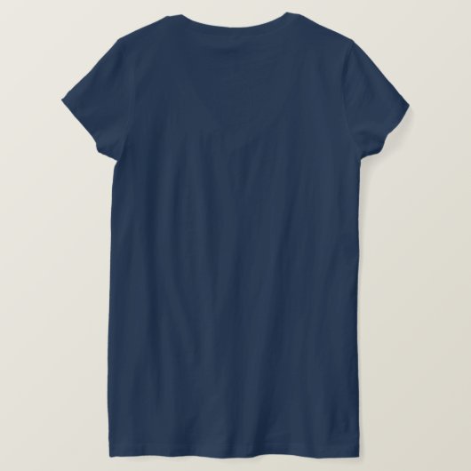 Der Blauwal-Farbblock T-Shirt (Design Rückseite)