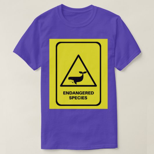 Der Blauwal gerettet T-Shirt (Design vorne)