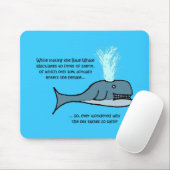 Der Blauwal... Mousepad (Mit Mouse)