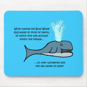 Der Blauwal... Mousepad