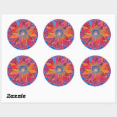 Der Blazing Lotus Sticker (Blatt)