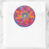 Der Blazing Lotus Sticker (Tasche)
