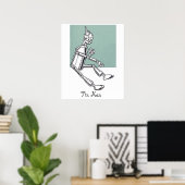 Der Blechmann aus dem Buch Der Zauberer von Oz Poster (Heimbüro)