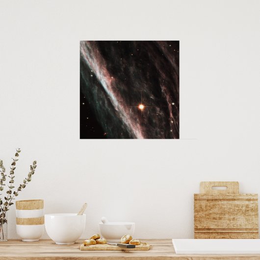 Der Bleistift-Nebel: Reste eines explodierten Ster Poster (Küche)