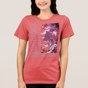 Der Blick auf alles - Mystisches Soul und Dunkle S Tri-Blend Shirt
