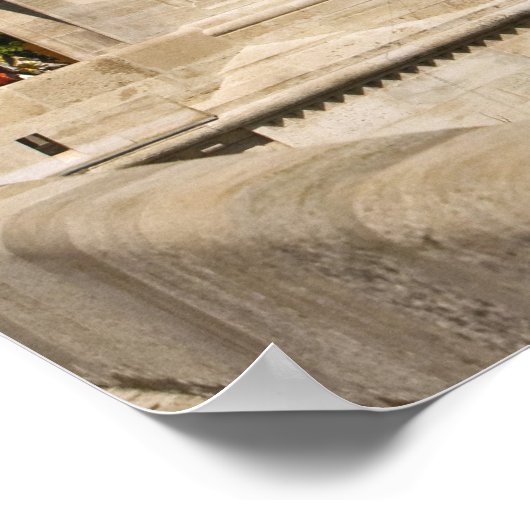 Der Blick auf Budapest von der Burg Hill. Poster (Ecke)