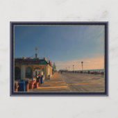 Der Blick auf den Boardwalk Postkarte (Vorderseite)