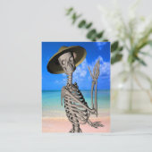 Der Blick auf den Sommer Postkarte (Stehend Vorderseite)