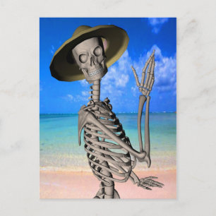 Der Blick auf den Sommer Postkarte