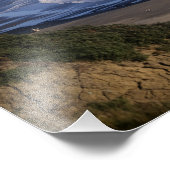 Der Blick auf den Strand Fotodruck (Ecke)