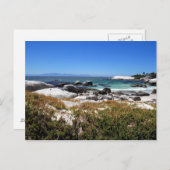 Der Blick auf den Strand von Boulders und seine be Postkarte (Vorne/Hinten)