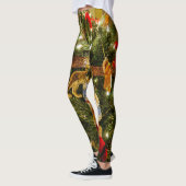 Der Blick auf den Weihnachtsbaum Leggings (Links)