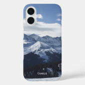 Der Blick auf die Alpen. Hinzufügen eines Namens z Case-Mate iPhone Hülle (Rückseite)