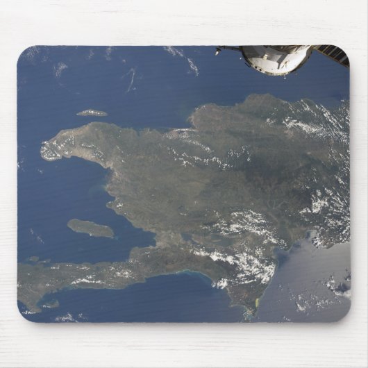 Der Blick auf die karibische Insel Hispaniola Mousepad (Vorne)
