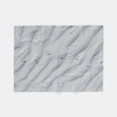 Der Blick auf die Sanddünen Fleecedecke (Vorderseite (Horizontal))