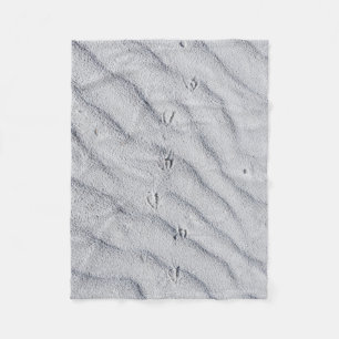 Der Blick auf die Sanddünen Fleecedecke
