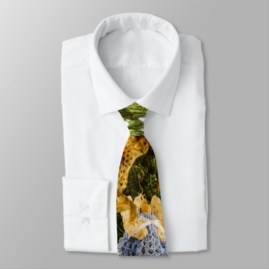 Der Blick auf die Weihnachtsbaum-Neck-Tie Krawatte (Gebunden)