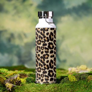 Der Blick auf Leoparden-Imitate Trinkflasche