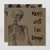 Der Blick auf Mode-Einladungen Einladung (Vorne/Hinten)