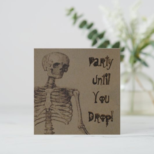 Der Blick auf Mode-Einladungen Einladung (Stehend Vorderseite)