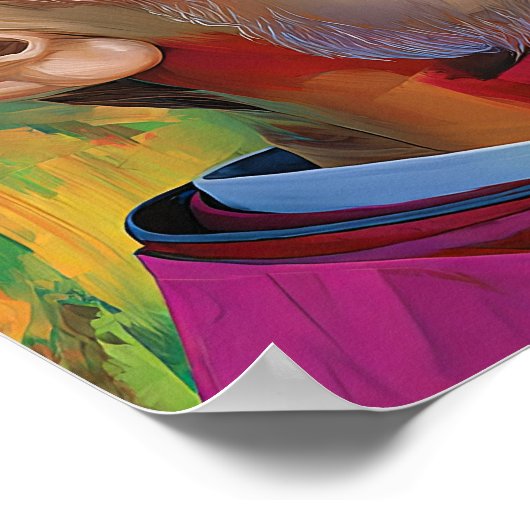 Der Blick auf Saint Robert Bellarmine Poster (Ecke)