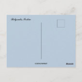 Der Blick auf Serbien in Belgrad Postkarte (Rückseite)