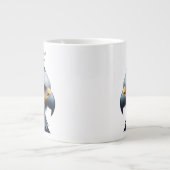 Der Blick der Adler Jumbo-Tasse (Vorderseite)