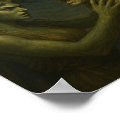 Der Blick, der die Medusa bezwingt, den Menschen z Poster (Ecke)