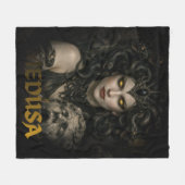 Der Blick der ewigen Stille Fleecedecke (Vorderseite (Horizontal))