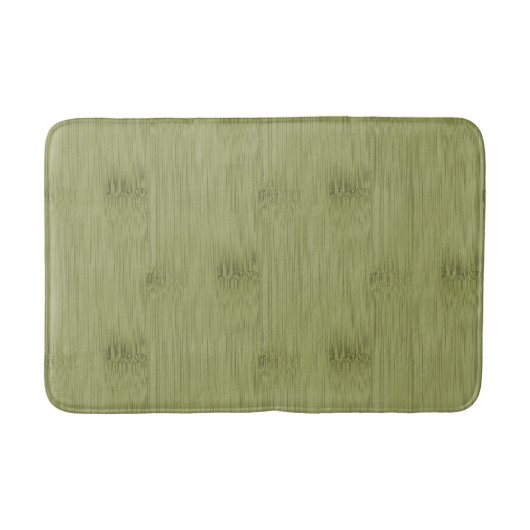 Der Blick des Bambusses im olivgrünen Badematte (Vorderseite)