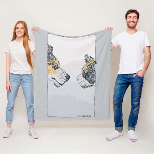 Der Blick Fleecedecke (Beispiel)