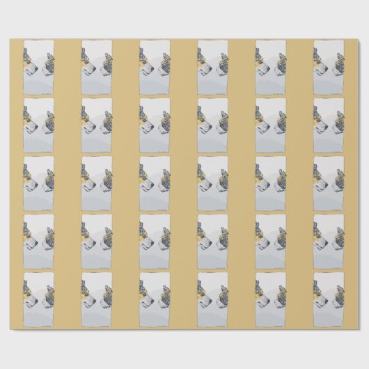 Der Blick Geschenkpapier (Flach)