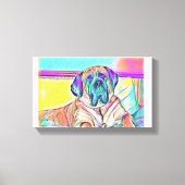 Der Blick Leinwanddruck (Vorderseite)