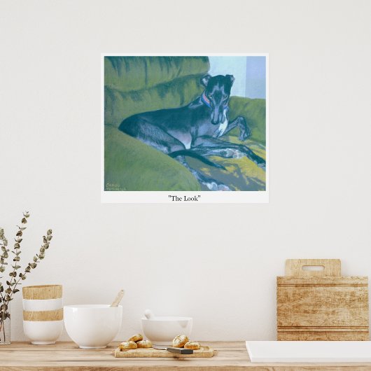 Der Blick Poster (Küche)