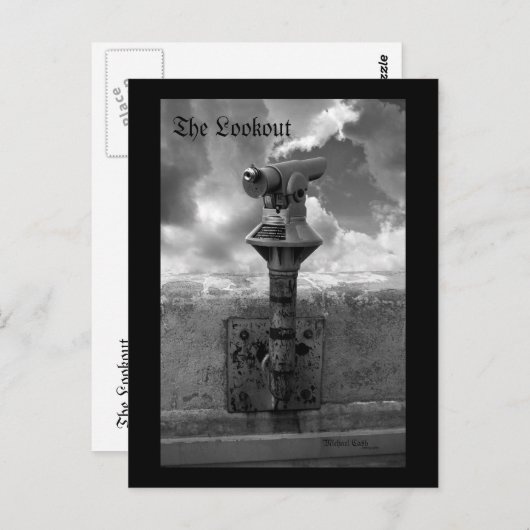 Der Blick Postkarte (Vorne/Hinten)