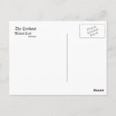 Der Blick Postkarte (Rückseite)