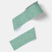 Der Blick Seafoam der blauen Ripsband (Rückseite)