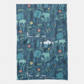 Der Blick von Alaskan Windows Küchentuch (Vertikal)