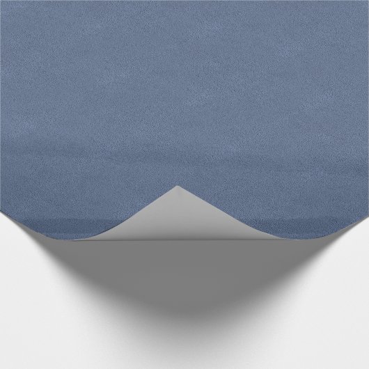 Der Blick von gemütlich Slate blaue Geschenkpapier (Ecke)
